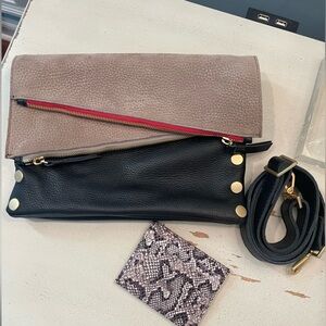 Hammitt Dillon bag medium black gold